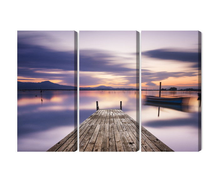 Ljuddämpande tavla - Sunset view