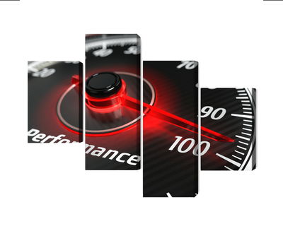 Ljuddämpande tavla - Modern 3d counter