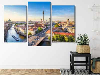 Ljuddämpande tavla - The river spree