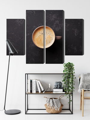 Ljuddämpande tavla - A cup of fresh coffee
