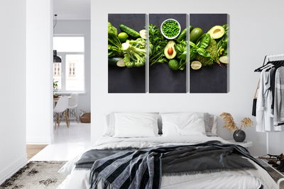 Ljuddämpande tavla - Green vegetables