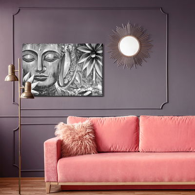 Ljuddämpande tavla - Buddha during meditation