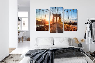 Ljuddämpande tavla - Brooklyn bridge in New York