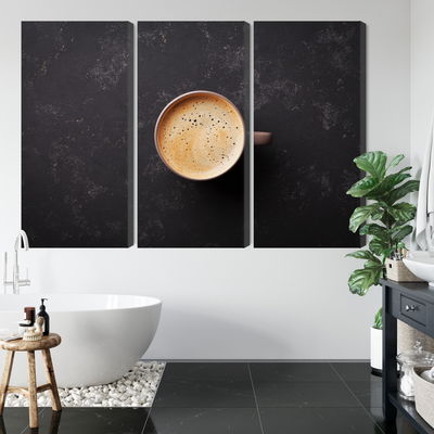 Ljuddämpande tavla - A cup of fresh coffee
