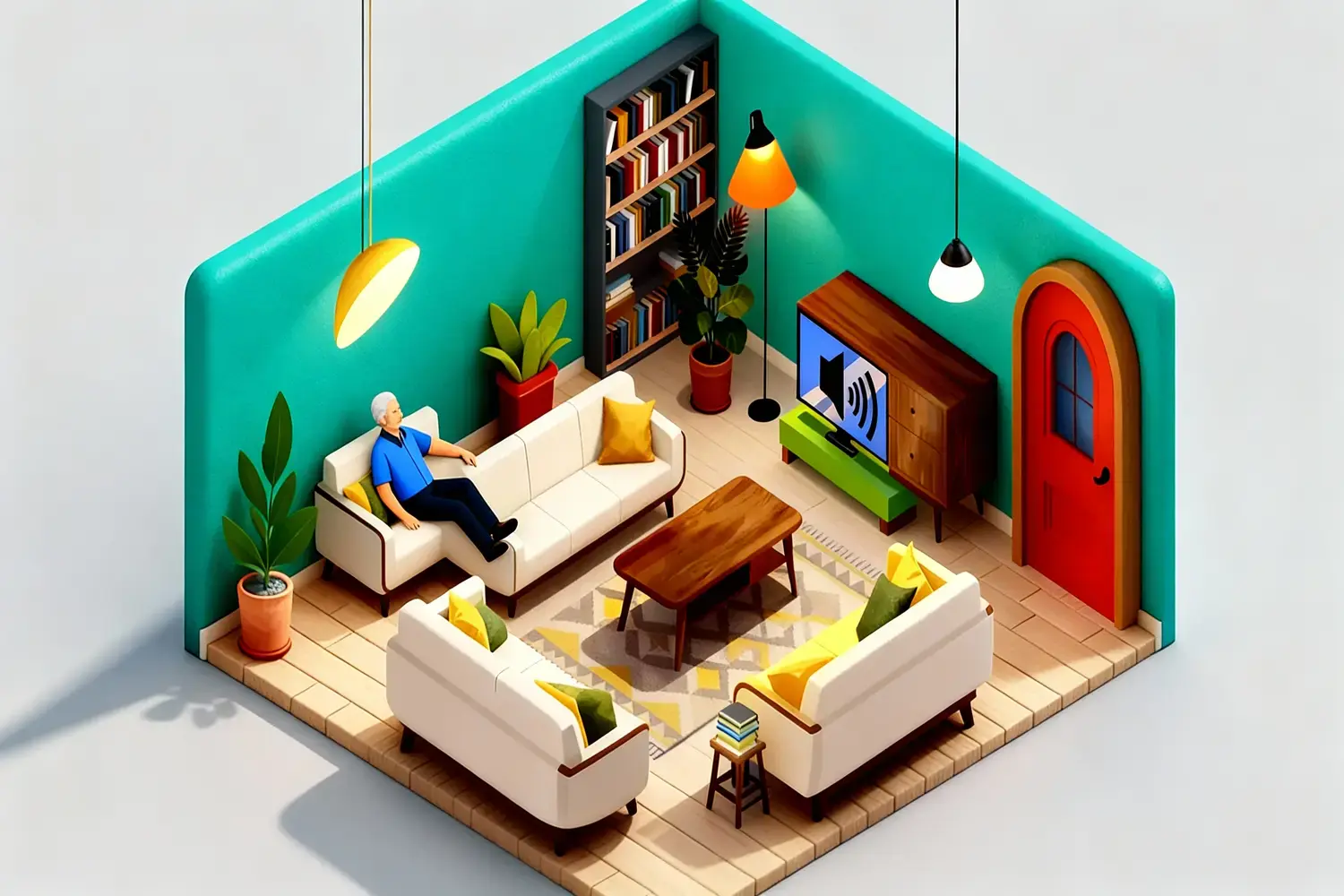 Hur bör man ljudabsorbera ett rum.