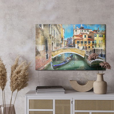 Ljuddämpande tavla - Venice in the sun