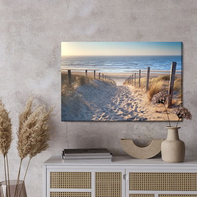 Ljuddämpande tavla - Strand, north sea