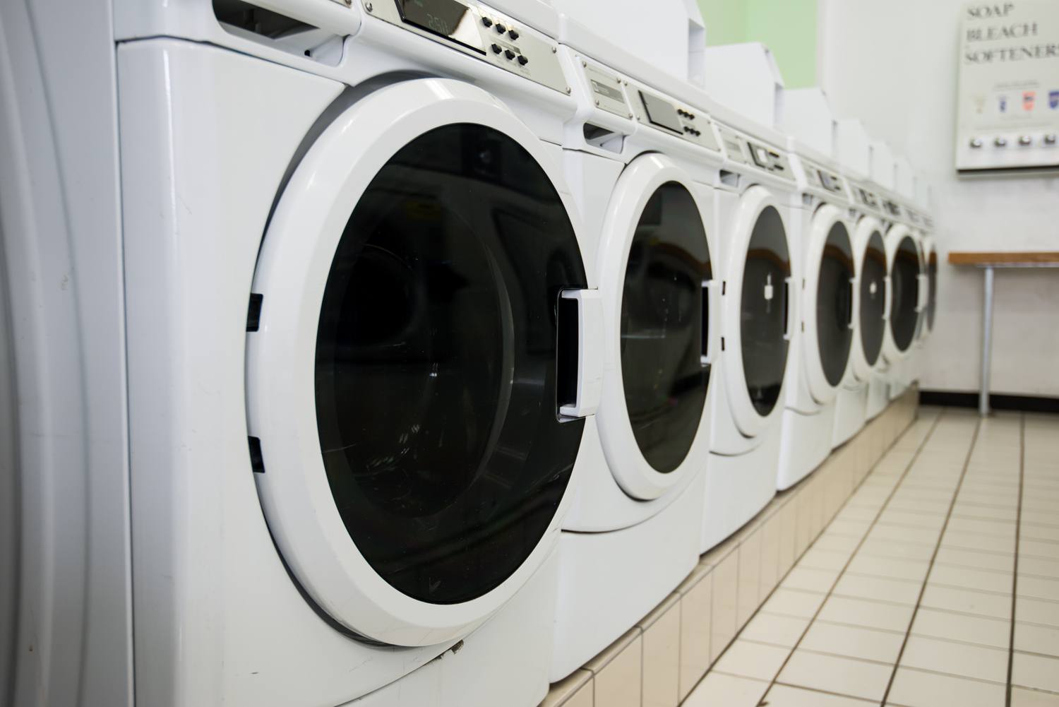 Ljuddämpa tvättstuga