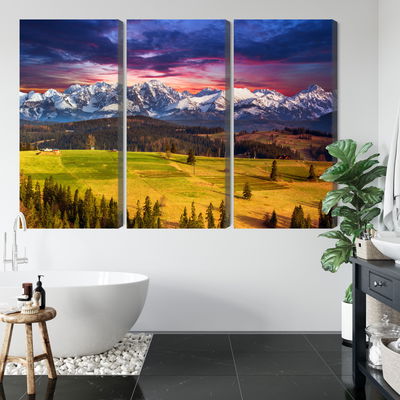 Ljuddämpande tavla - Landscape with the polish