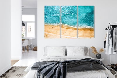 Ljuddämpande tavla - Aerial view of the ocean