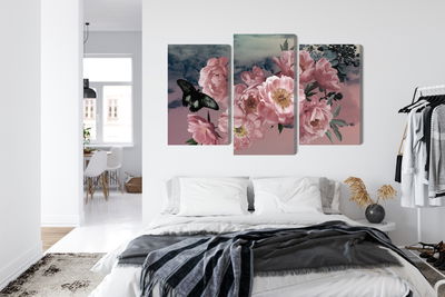 Ljuddämpande tavla - Bouquet of flowers