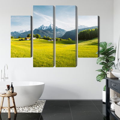 Ljuddämpande tavla - Mountain landscape