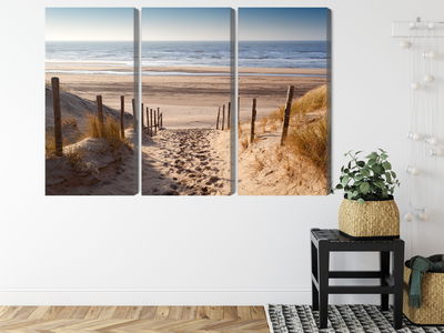 Ljuddämpande tavla - Sandy path to the north sea