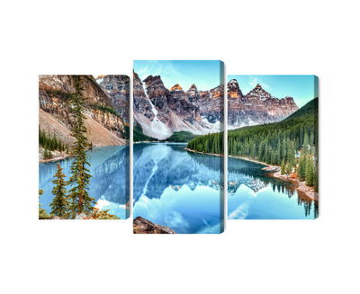 Ljuddämpande tavla - Moraine Lake in banff