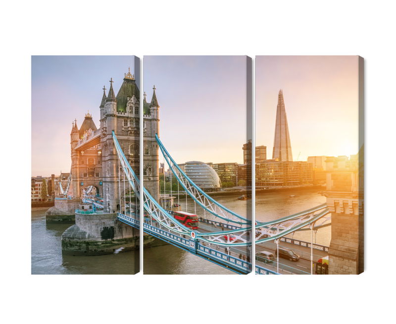 Ljuddämpande tavla - Tower bridge at sunrise