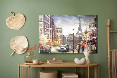 Ljuddämpande tavla - A cloudy day in Paris