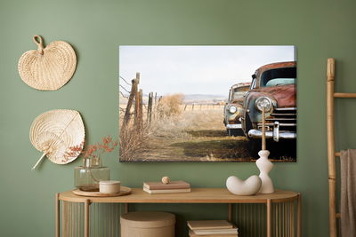 Ljuddämpande tavla - Vintage cars