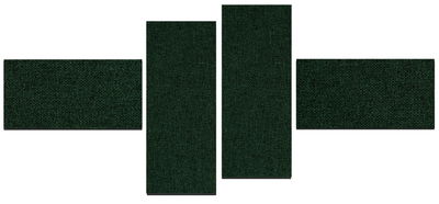 Ljudabsorbent till vägg - Wall 4-parts three