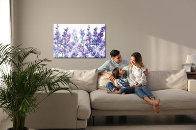 Ljuddämpande tavla - Watercolor lavender