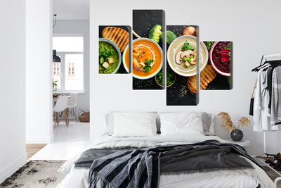 Ljuddämpande tavla - Vegetable cream soups