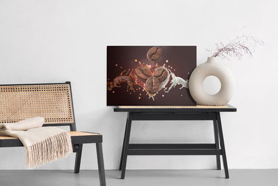 Ljuddämpande tavla - Coffee with milk