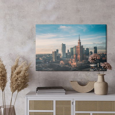 Ljuddämpande tavla - Tall buildings in Warsaw
