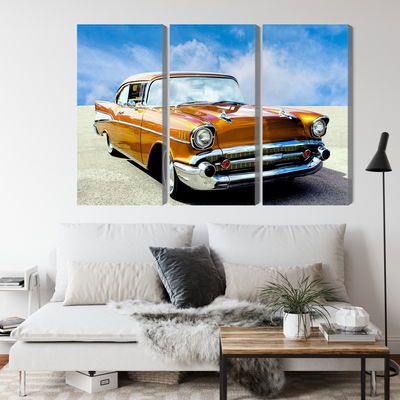 Ljuddämpande tavla - American vintage car