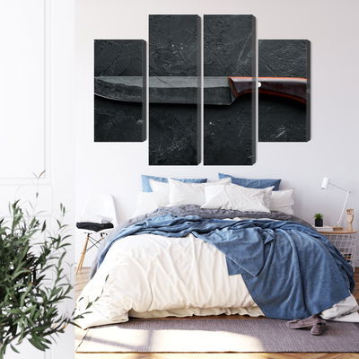 Ljuddämpande tavla - Old kitchen knife