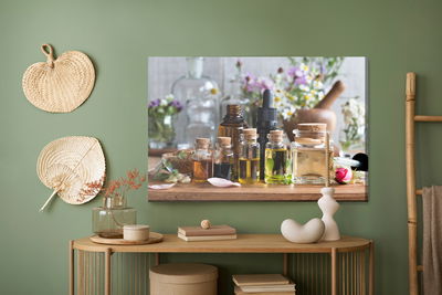 Ljuddämpande tavla - Colorful oils with spices