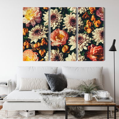 Ljuddämpande tavla - Variety of colorful 3d