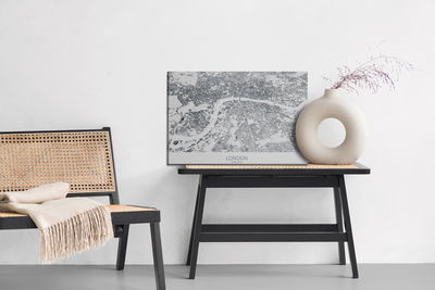 Ljuddämpande tavla - London’s map