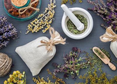 Ljuddämpande tavla - Lavender with herbs