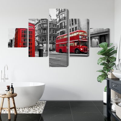 Ljuddämpande tavla - Vintage american car in cuba