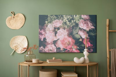 Ljuddämpande tavla - Bouquet of roses