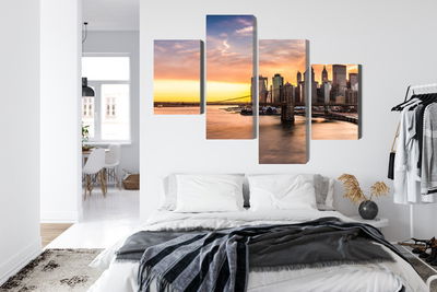 Ljuddämpande tavla - Panorama of the brooklyn