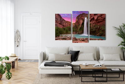 Ljuddämpande tavla - Havasupai waterfalls