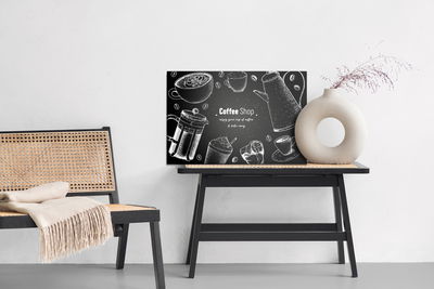 Ljuddämpande tavla - Coffee pots