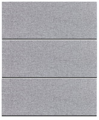 Ljudabsorbent till vägg - Wall 3-parts one liggande