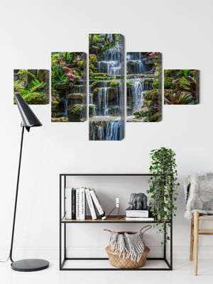 Ljuddämpande tavla - Thai waterfall
