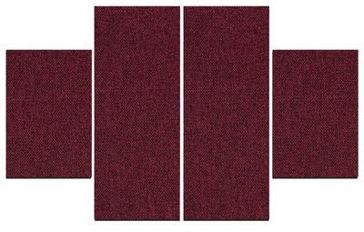 Ljudabsorbent till vägg - Wall 4-parts one
