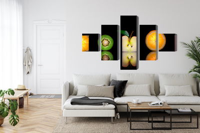 Ljuddämpande tavla - Fruit halves