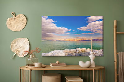 Ljuddämpande tavla - Dead sea and salt