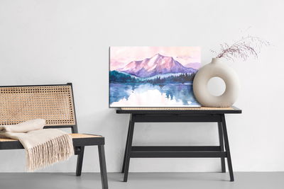 Ljuddämpande tavla - Picturesque mountain