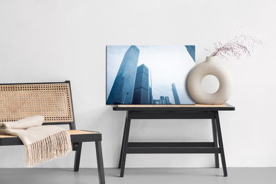 Ljuddämpande tavla - Modern skyscrapers, hong kong