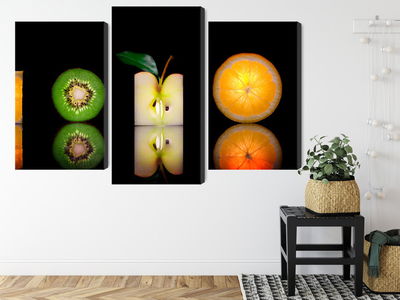 Ljuddämpande tavla - Fruit halves