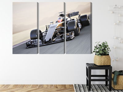 Ljuddämpande tavla - Formula 1 car