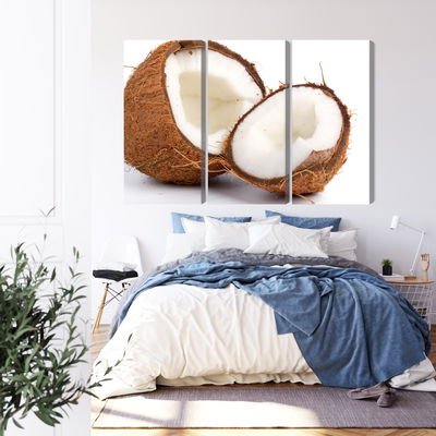 Ljuddämpande tavla - Coconut halves