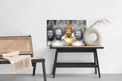 Ljuddämpande tavla - Golden buddha