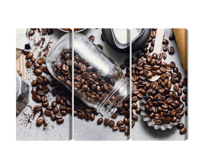 Ljuddämpande tavla - Ingredients for making coffee