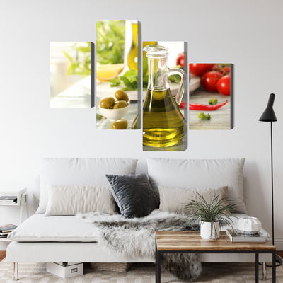 Ljuddämpande tavla - Jug with fresh oil